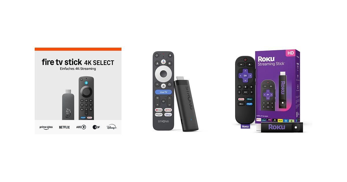 Streaming-Sticks und Mediaplayer